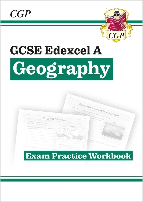 Book cover for GCSE Geography Edexcel A Exam Practice Workbook (answers sold separately)