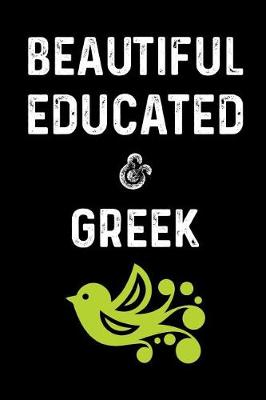 Book cover for Beautiful Educated & Greek