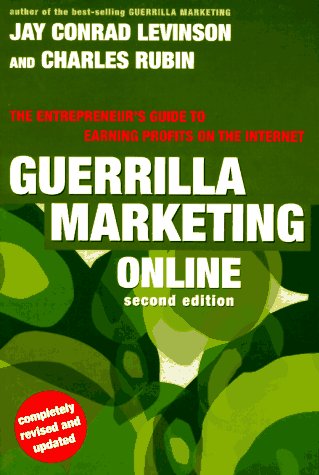 Book cover for Guerilla Marketing Online