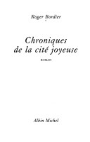 Book cover for Chroniques de La Cite Joyeuse