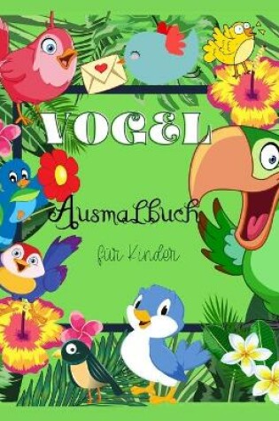 Cover of Vogel- Ausmalbuch für Kinder