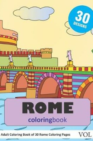 Cover of Rome Coloring Book