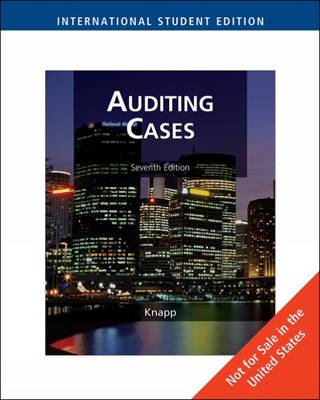 Book cover for Auditing Cases