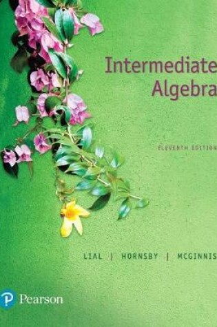 Cover of Intermediate Algebra Plus Pearson Mylabs Math with Pearson Etext -- Access Card Package