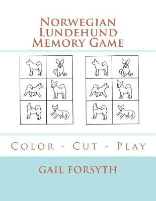 Book cover for Norwegian Lundehund Memory Game