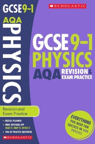 Cover of Physics Revision and Exam Practice Book for AQA