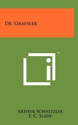 Book cover for Dr. Graesler
