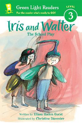 Book cover for Iris and Walter: The School Play