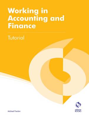 Book cover for Working in Accounting and Finance Tutorial