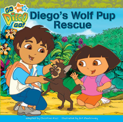 Book cover for Diego's Wolf Pup Rescue