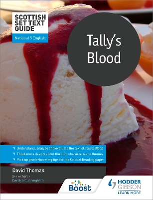 Book cover for Scottish Set Text Guide: Tally's Blood for National 5 English