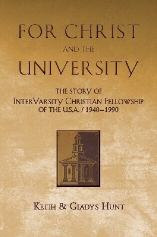 Cover of For Christ and the University