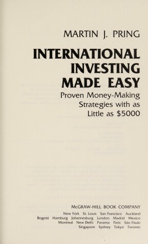 Book cover for International Investing Made Easy