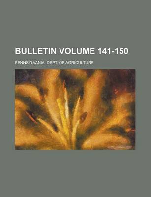 Book cover for Bulletin Volume 141-150