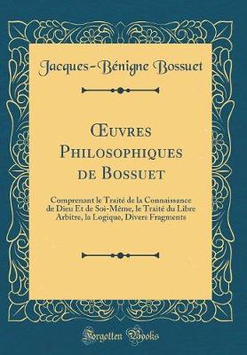 Book cover for Oeuvres Philosophiques de Bossuet