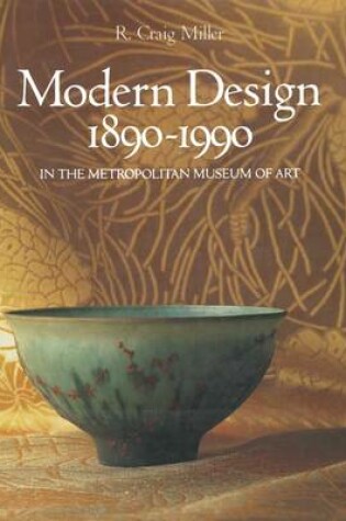 Cover of Modern Design in The Metropolitan Museum of Art, 1890-1990