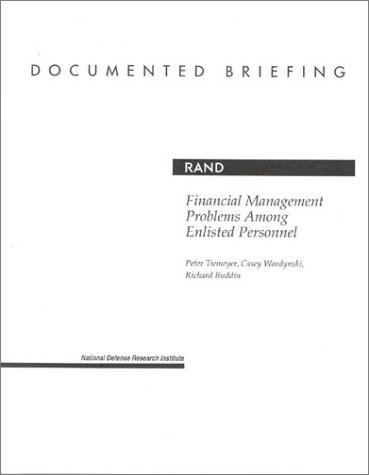 Book cover for Financial Management Problems Among Enlisted Personnel