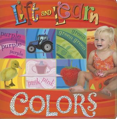 Book cover for Lift and   Learn Colors