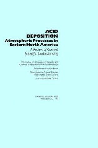 Cover of Acid Deposition