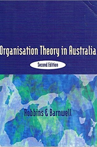 Cover of Organisational Theory Australia