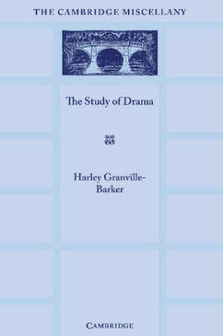 Cover of The Study of Drama