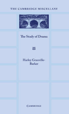 Book cover for The Study of Drama