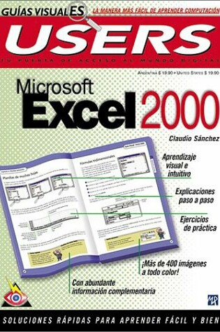 Cover of Guias Visuales Microsoft Excel 2000