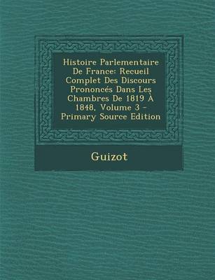 Book cover for Histoire Parlementaire de France