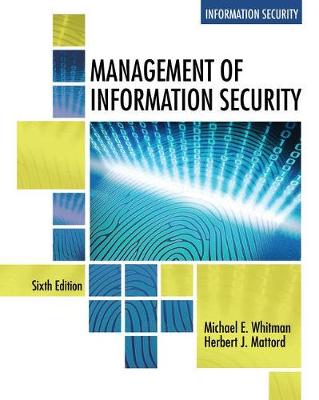 Book cover for Management of Information Security, Loose-Leaf Version