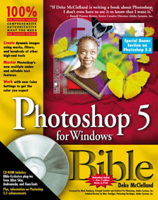 Book cover for Photoshop 5 for Windows Bible
