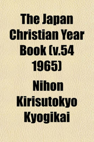 Cover of The Japan Christian Year Book (V.54 1965)