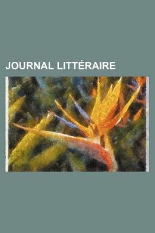 Cover of Journal Litteraire (17)