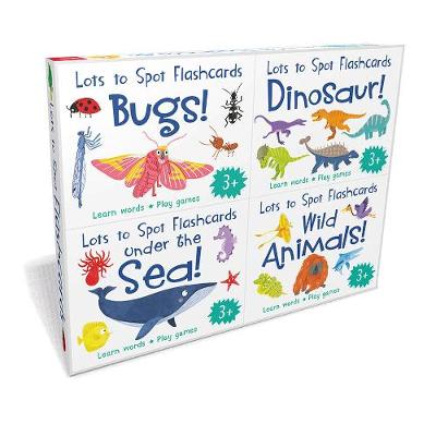 Cover of Lots to Spot Flashcards Tray: Busy Animals