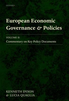 Book cover for European Economic Governance and Policies