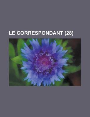 Book cover for Le Correspondant (28)