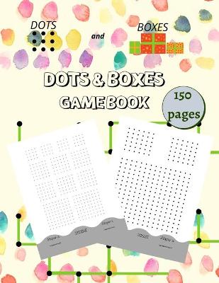 Book cover for Dots & Boxes Game Books