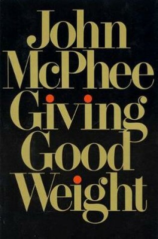 Cover of Giving Good Weight