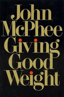 Book cover for Giving Good Weight