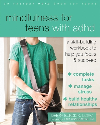 Book cover for Mindfulness for Teens with ADHD