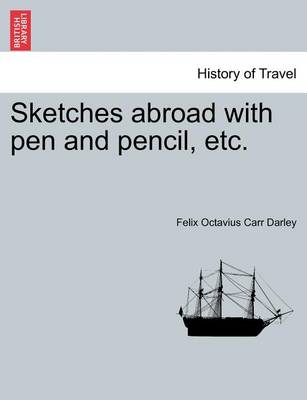 Book cover for Sketches Abroad with Pen and Pencil, Etc.
