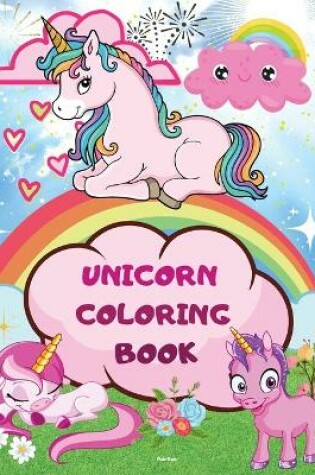 Cover of Unicorn Coloring Book