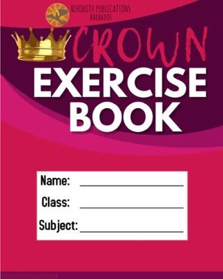 Book cover for Crown Exercise Book (Red)