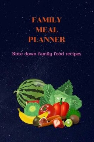 Cover of Family Meal Planner