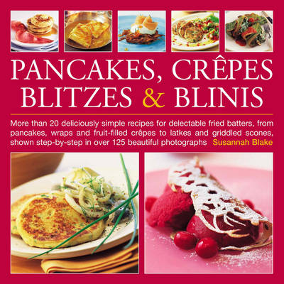 Book cover for Pancakes, Crepes, Blitzes and Blinis