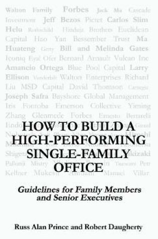 Cover of How to Build a High-Performing Single-Family Office