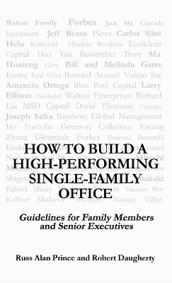 Book cover for How to Build a High-Performing Single-Family Office