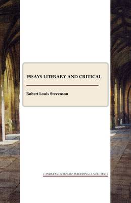 Book cover for Essays Literary and Critical