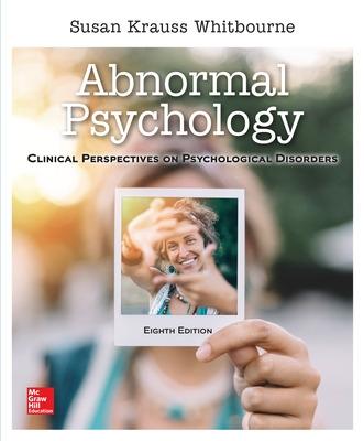 Book cover for LooseLeaf for Abnormal Psychology: Clinical Perspectives on Psychological Disorders