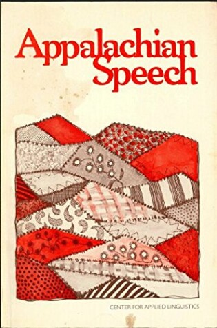 Cover of Appalachian Speech