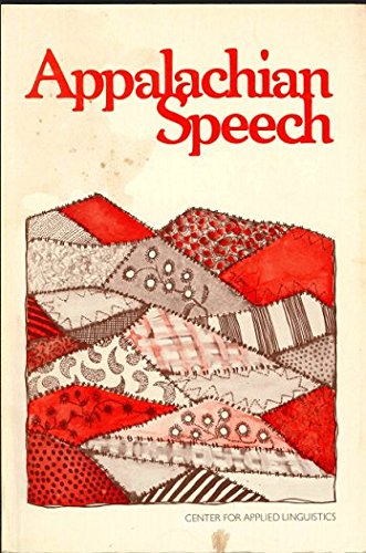 Book cover for Appalachian Speech